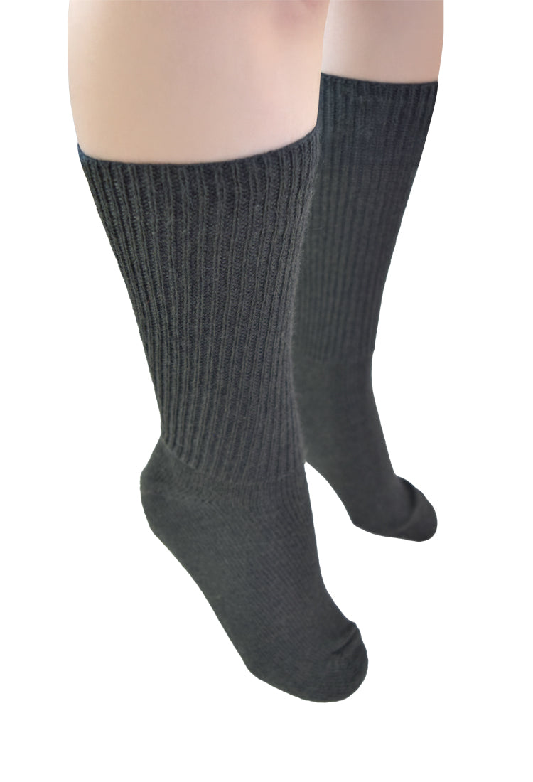 Calcetín Alpaca Dama gris