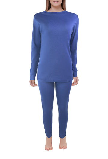 Plush Thermal Pajamas Set