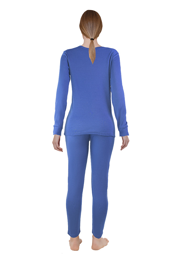Plush Thermal Pajamas Set