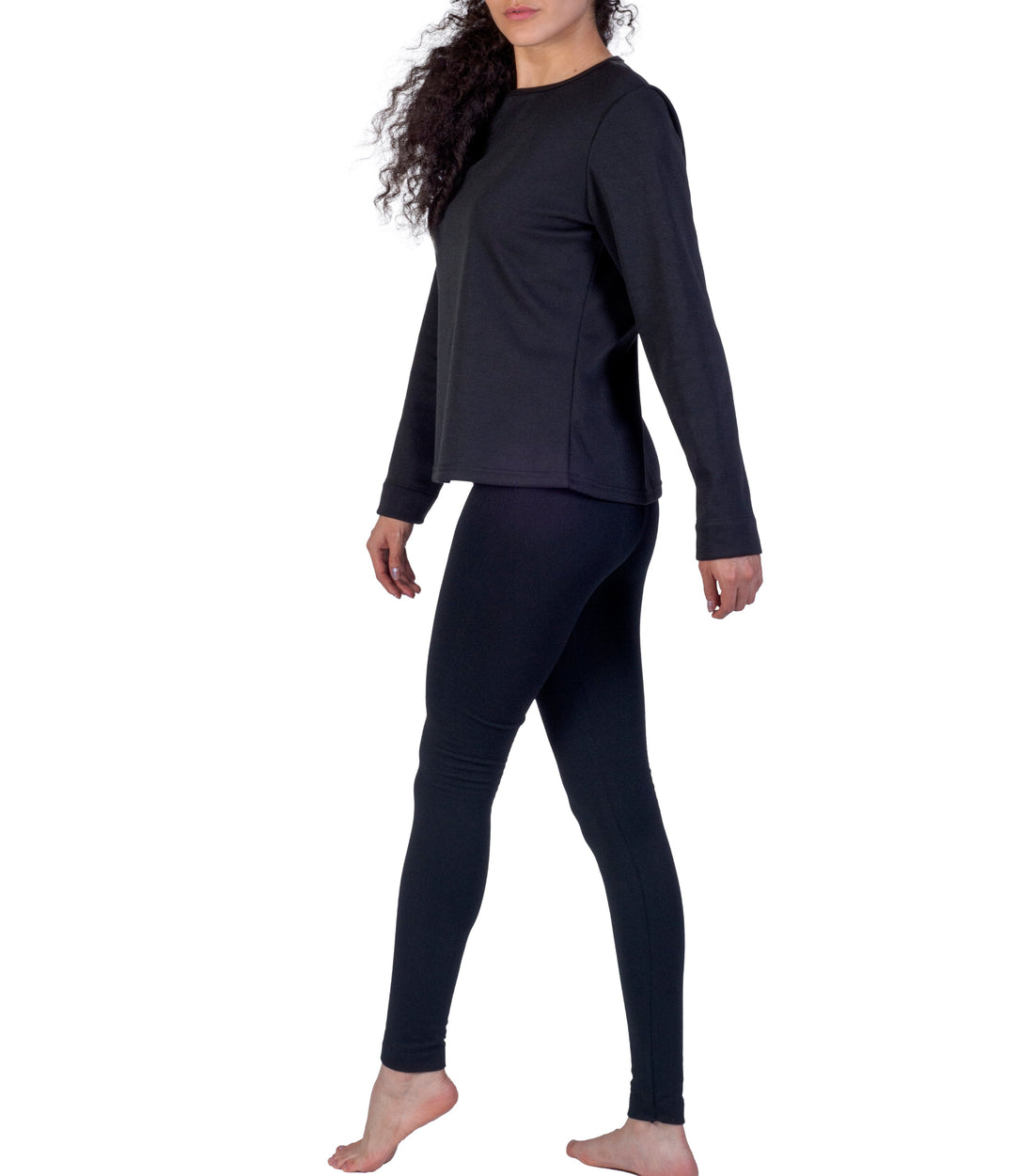 Camiseta Térmica Extrafelpa Cuello Redondo