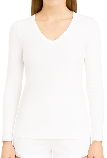 Pima Cotton Long Sleeve T-shirt CAMPI006