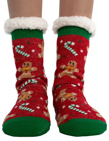 Lady Cookie Sherpa Sock