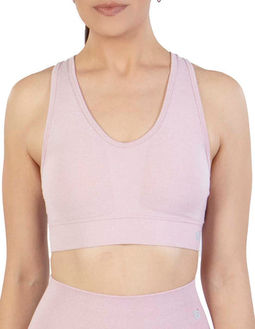 Crossover Fitness Top with wide waistband