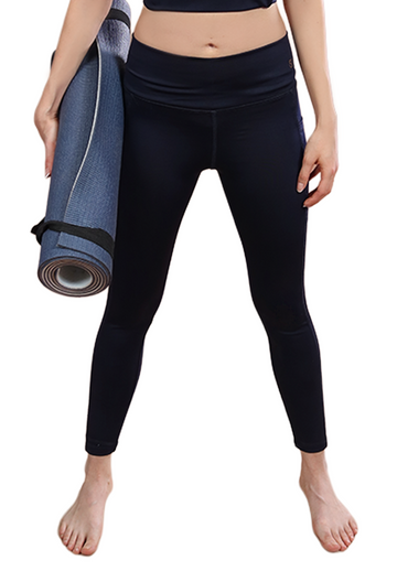 Navy Blue Push Up Leggings