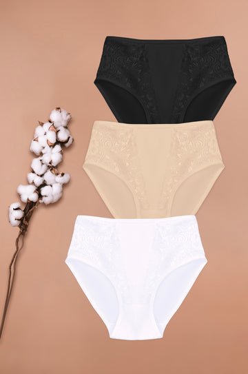 Tripack Classic Panty 9001 Pima Cotton