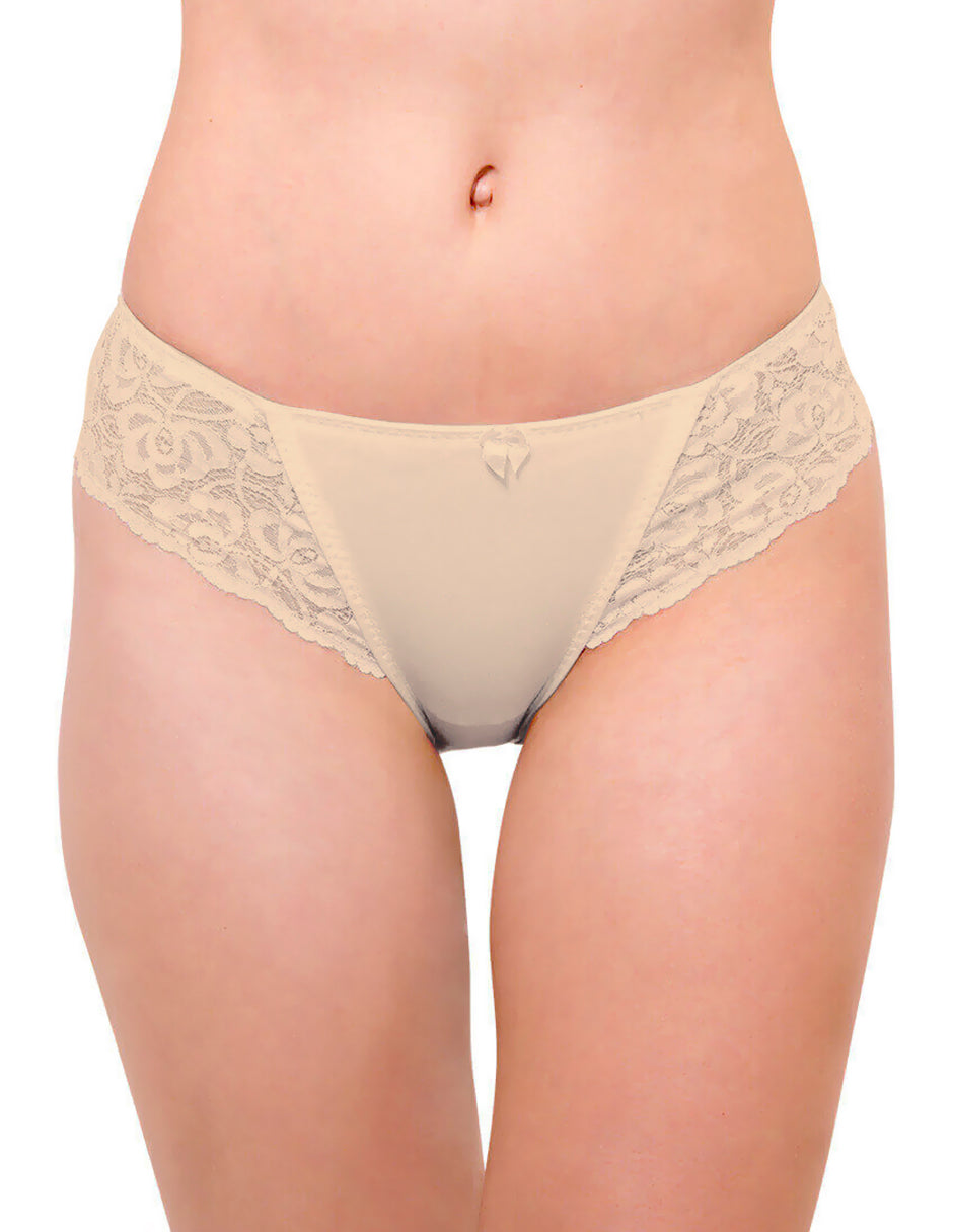 Tripack Panty hipster con encaje ALGODÓN PIMA  9041 - Oscar Hackman