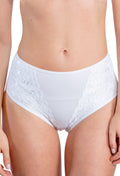 Panty alta ALGODÓN PIMA con encaje 9001 - Oscar Hackman