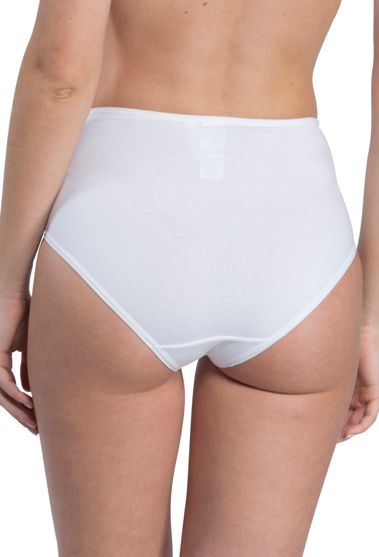 Panty alta ALGODÓN PIMA con encaje 9001 - Oscar Hackman