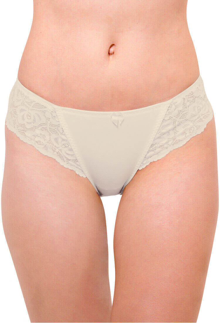 Panty hipster con encaje ALGODÓN PIMA 9041 - Oscar Hackman