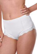 Panty alta ALGODÓN PIMA con encaje 9054 - Oscar Hackman