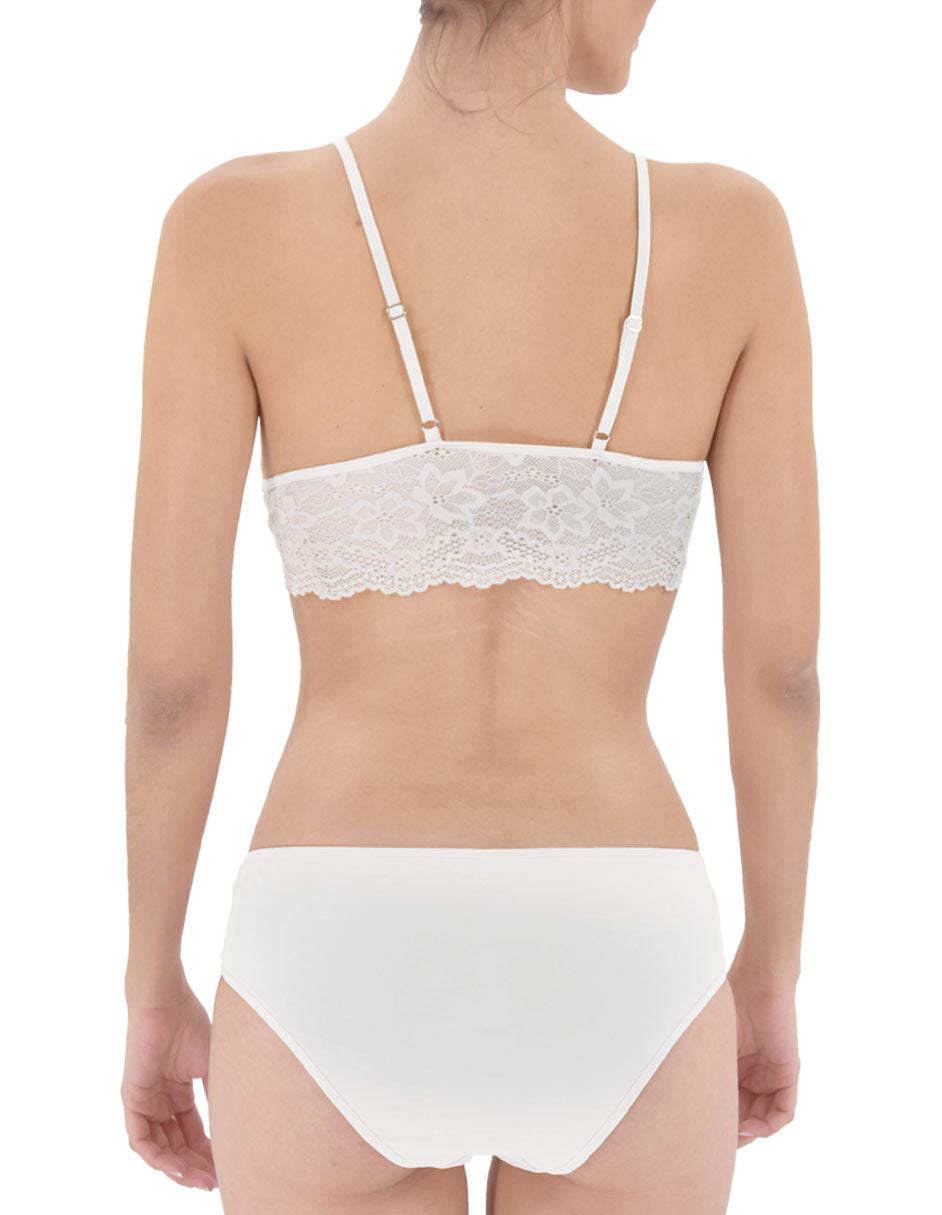 Panty bikini ALGODÓN PIMA con encaje 9086 - Oscar Hackman