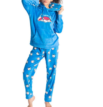 Plush Sleep Lady Pajamas