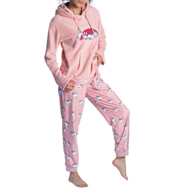 Plush Sleep Lady Pajamas