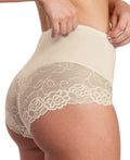 Panty alta ALGODÓN PIMA con encaje 9051 - Oscar Hackman