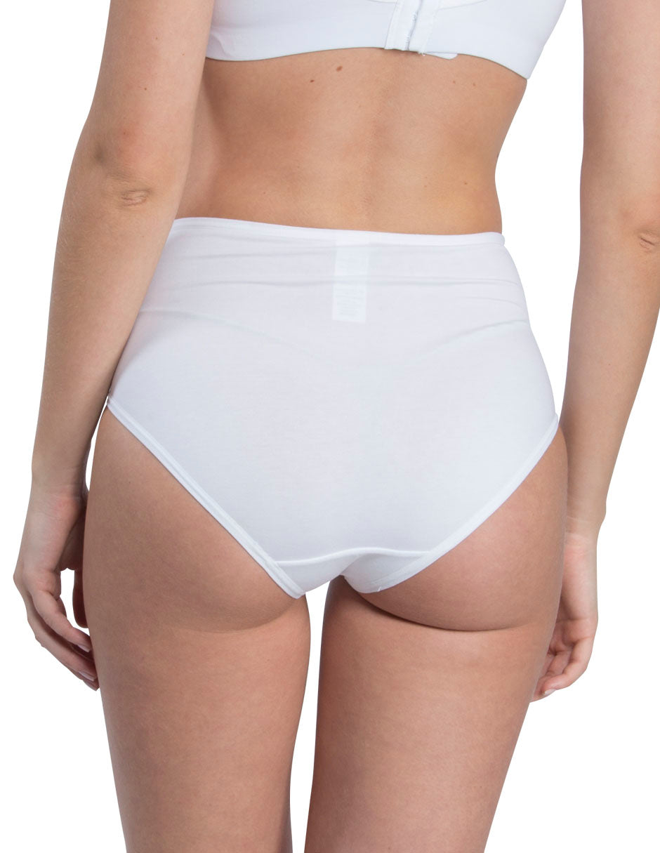 Tripack Panty alta de ALGODÓN PIMA con encaje 9001 - Oscar Hackman