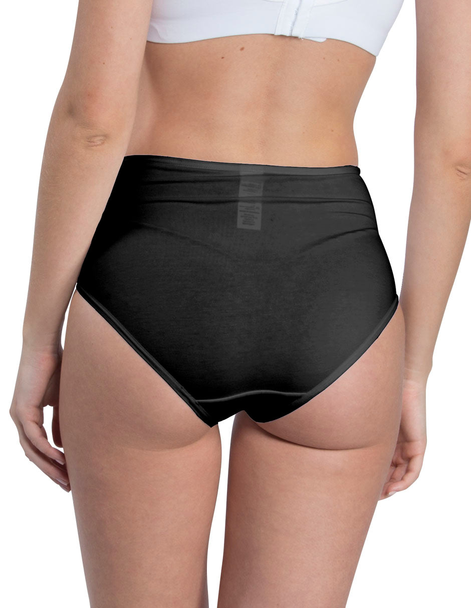 Tripack Panty alta de ALGODÓN PIMA con encaje 9001 - Oscar Hackman