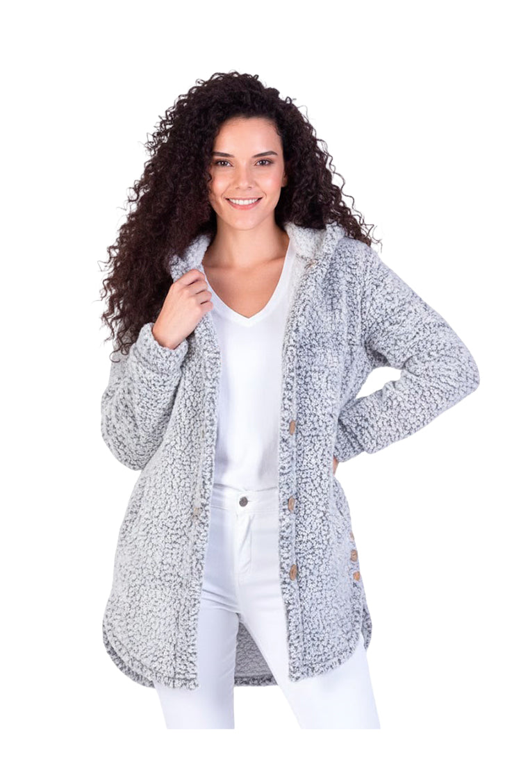 Chaqueta con Botones y Bolsillos Mod. Bloom