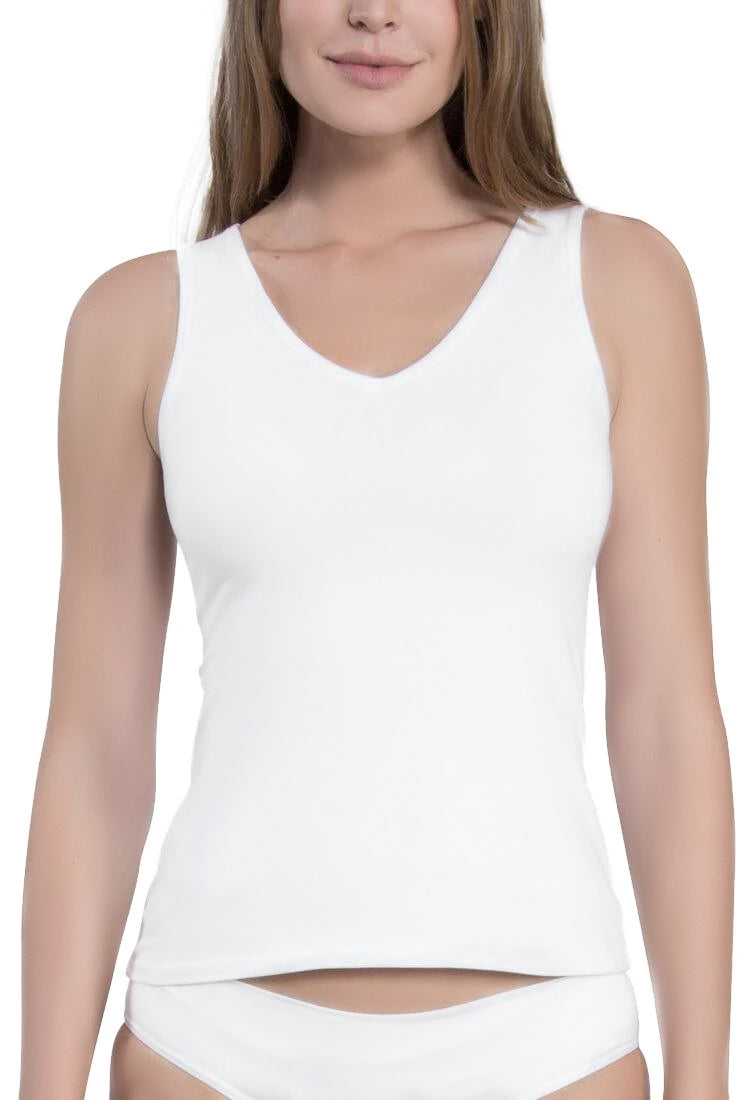 Pima Cotton Sleeveless T-shirt CAMPI 004 