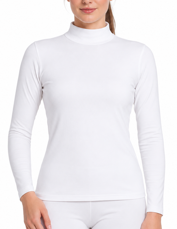 Double Plush High Neck Thermal T-shirt 