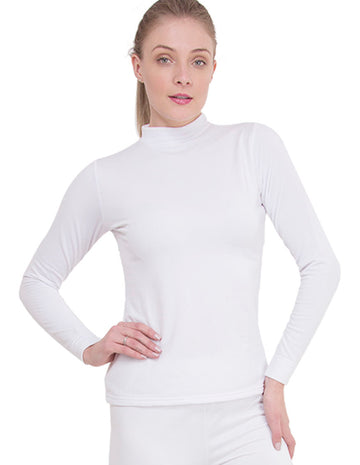 Double Plush High Neck Thermal T-shirt 