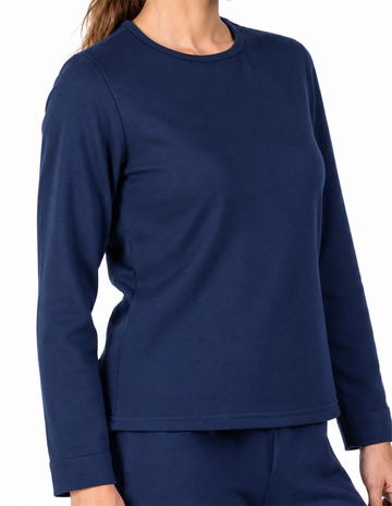 Camiseta Térmica Extrafelpa Cuello Redondo