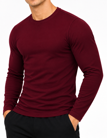 Men's Double Fleece Thermal T-shirt 