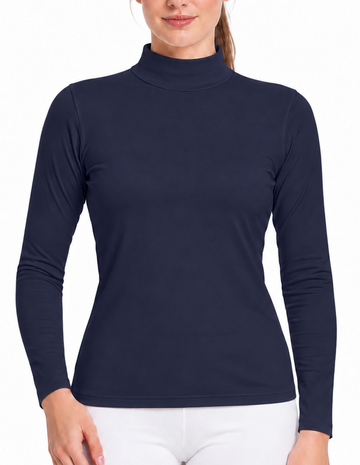 Double Plush High Neck Thermal T-shirt 