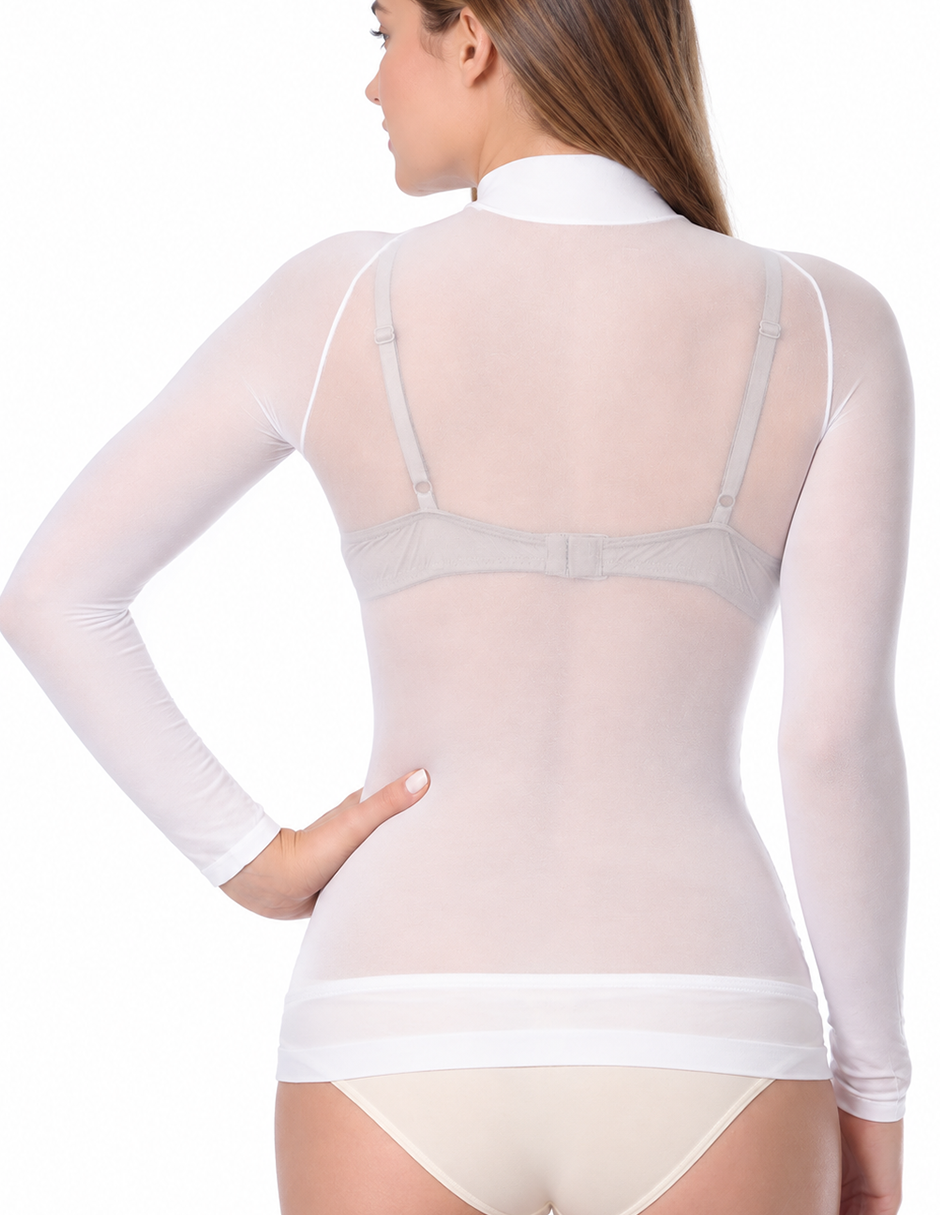 HIGH NECK THERMAL MICROFIBER T-SHIRT