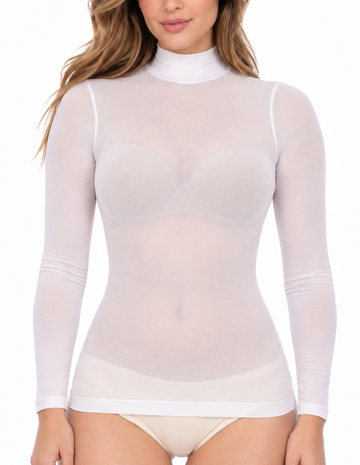 HIGH NECK THERMAL MICROFIBER T-SHIRT
