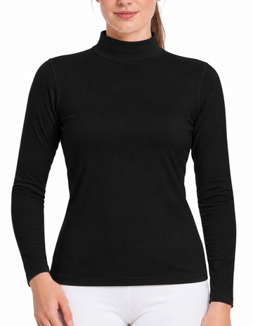 Double Plush High Neck Thermal T-shirt 