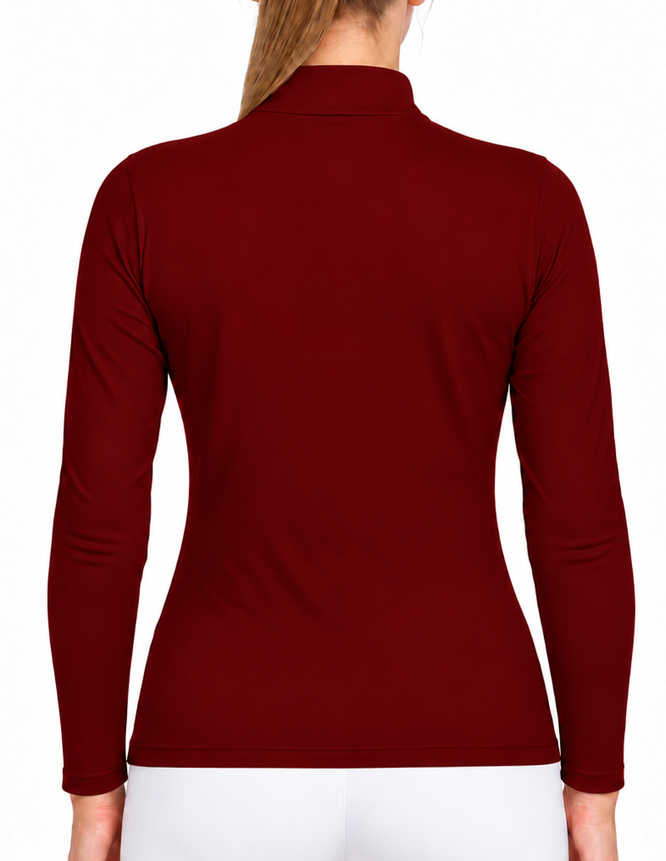 Double Plush High Neck Thermal T-shirt 