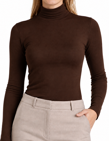Double Plush High Neck Thermal T-shirt 