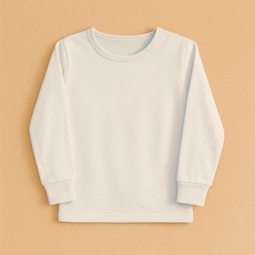 Camiseta Térmica Super Felpa Cuello Redondo Niña