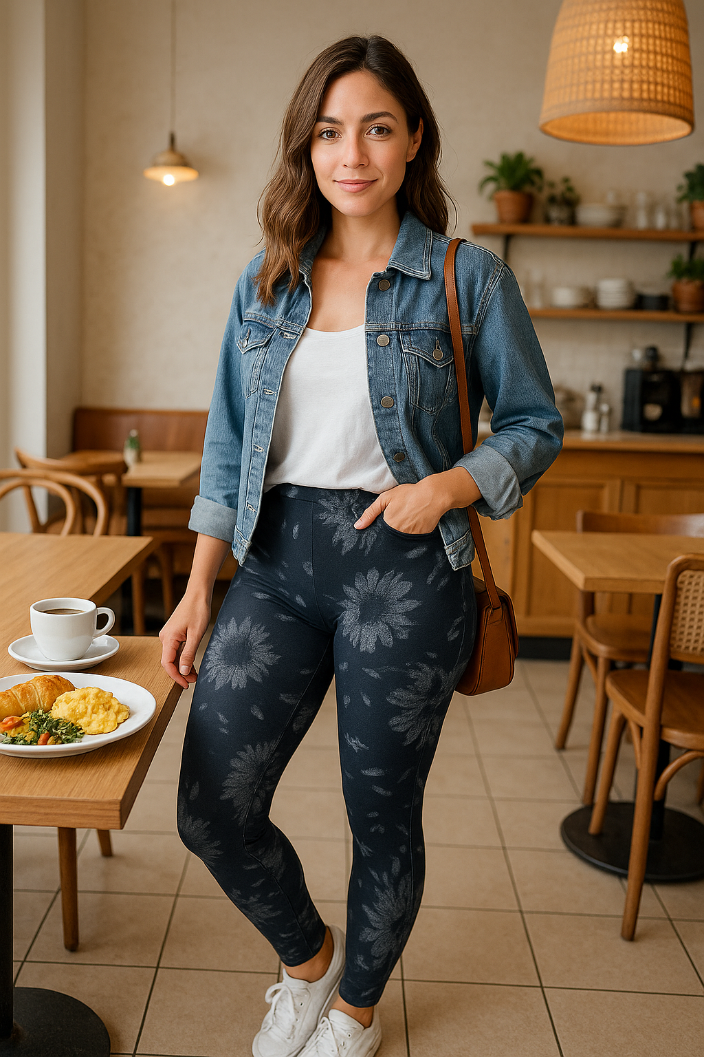Vintage Flower Legging 