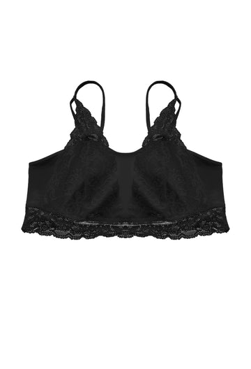 Bralette Estrella Algodón Pima con encaje