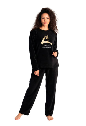 Plush Deer Lady Pajamas