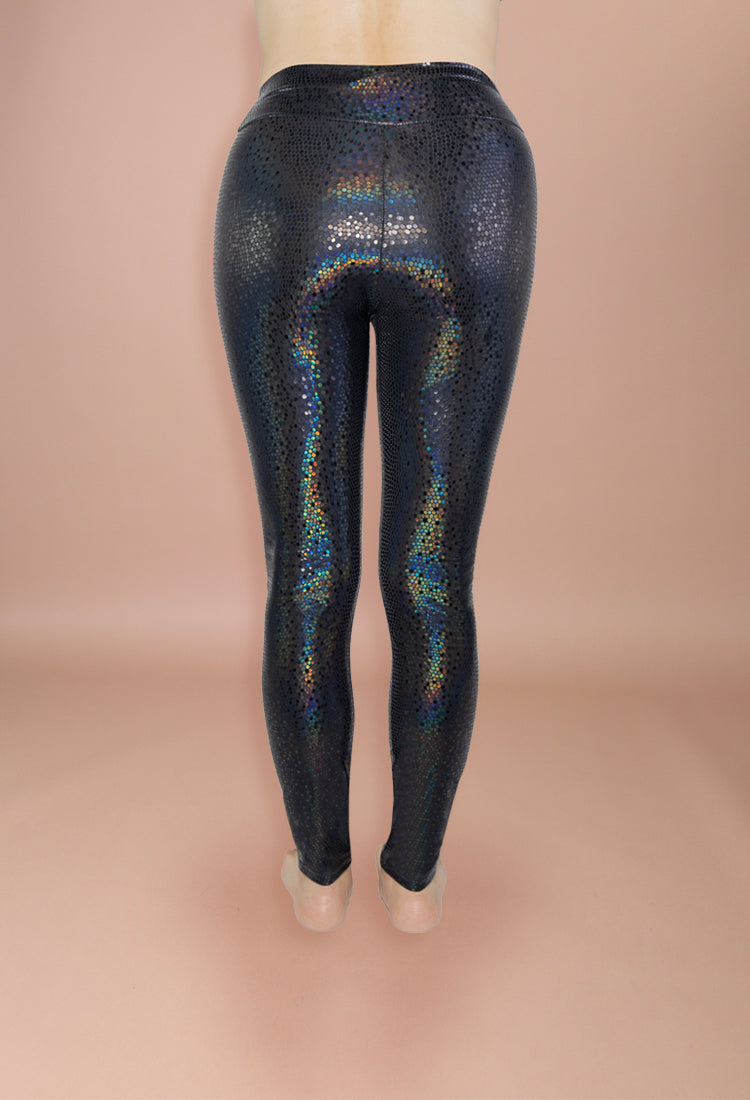 Legging Afelpado Galaxy Negro