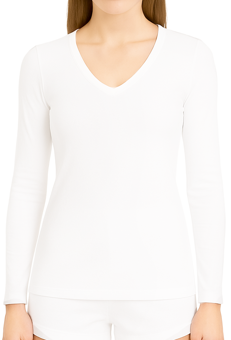 Pima Cotton Long Sleeve T-shirt CAMPI006 
