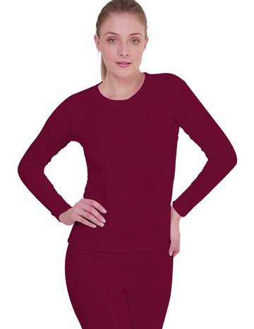 Double Plush Round Neck Thermal T-shirt 