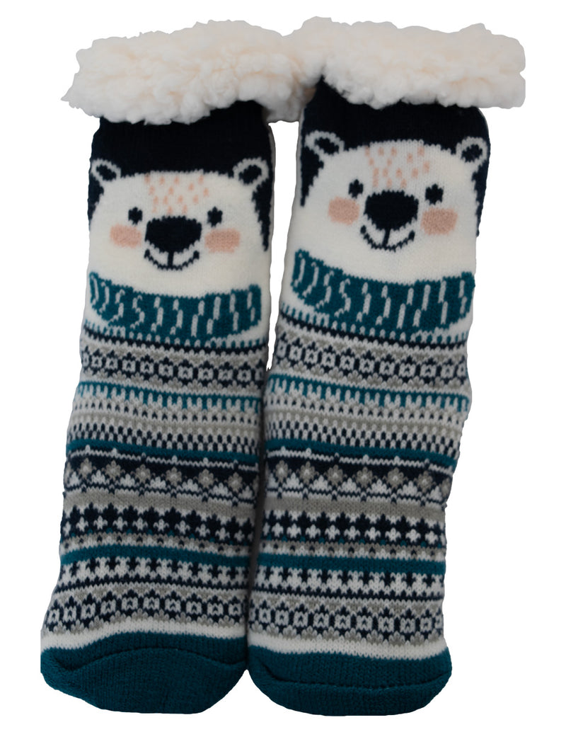 CALCETÍN SHERPA WINTER BEAR NIÑA