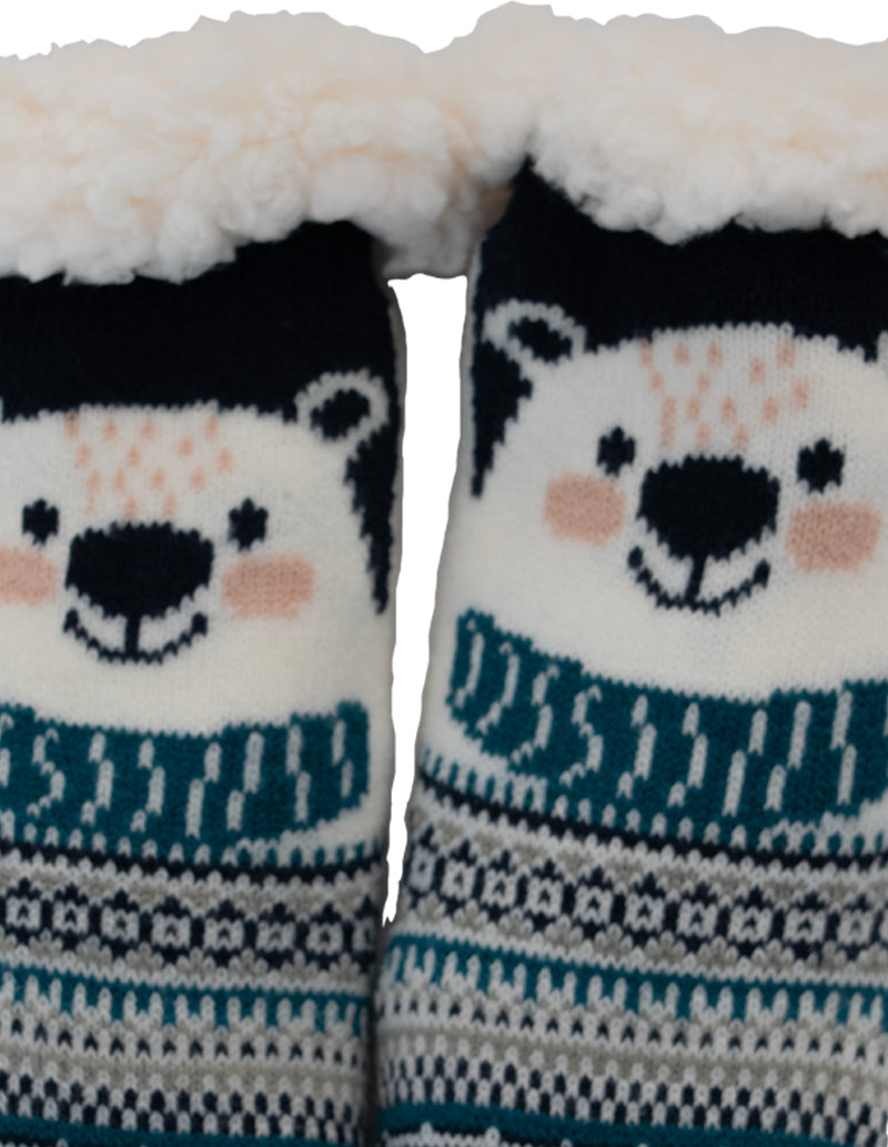 CALCETÍN SHERPA WINTER BEAR NIÑA