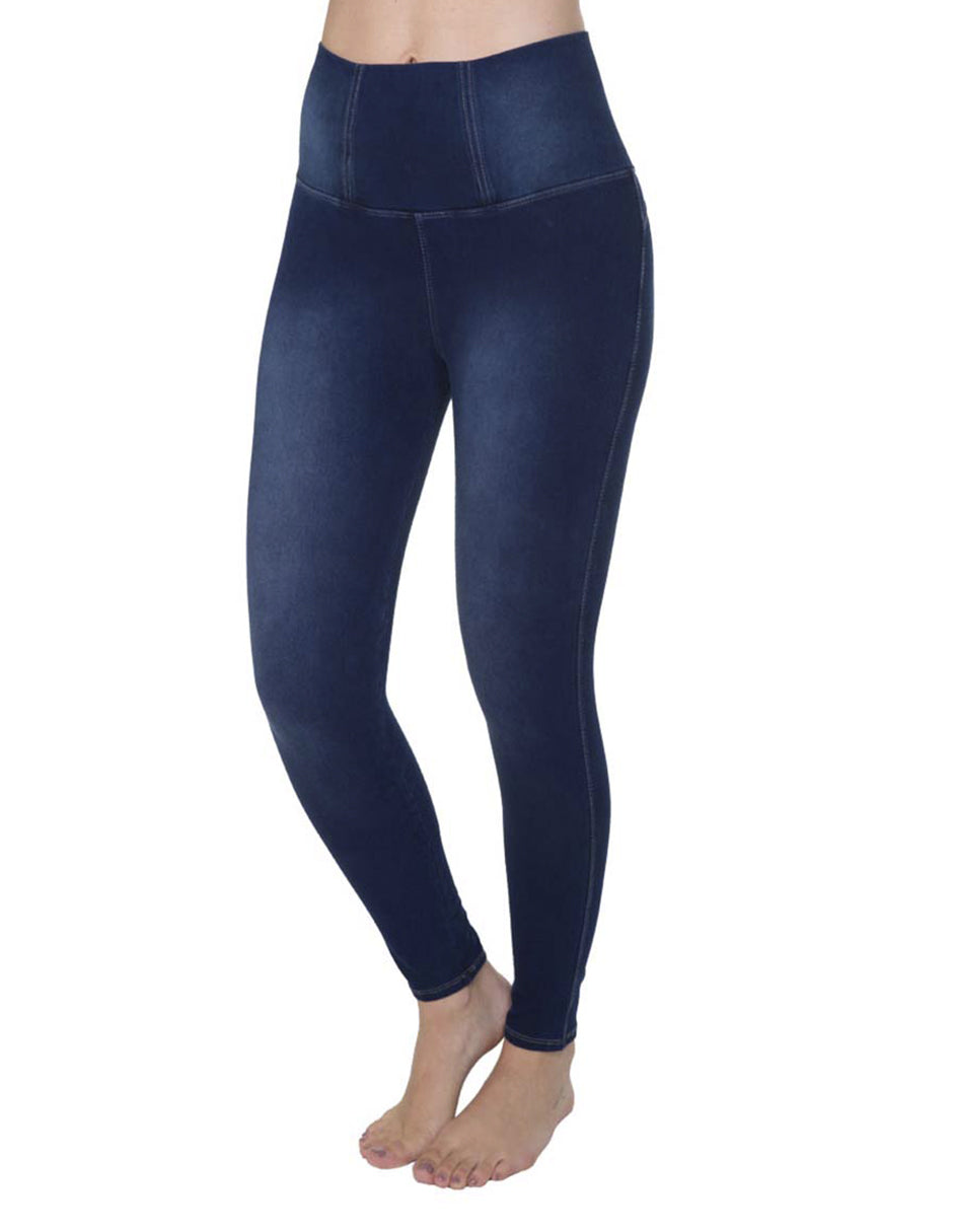 Legging Stretch Control Algodón Premium Azul Marino