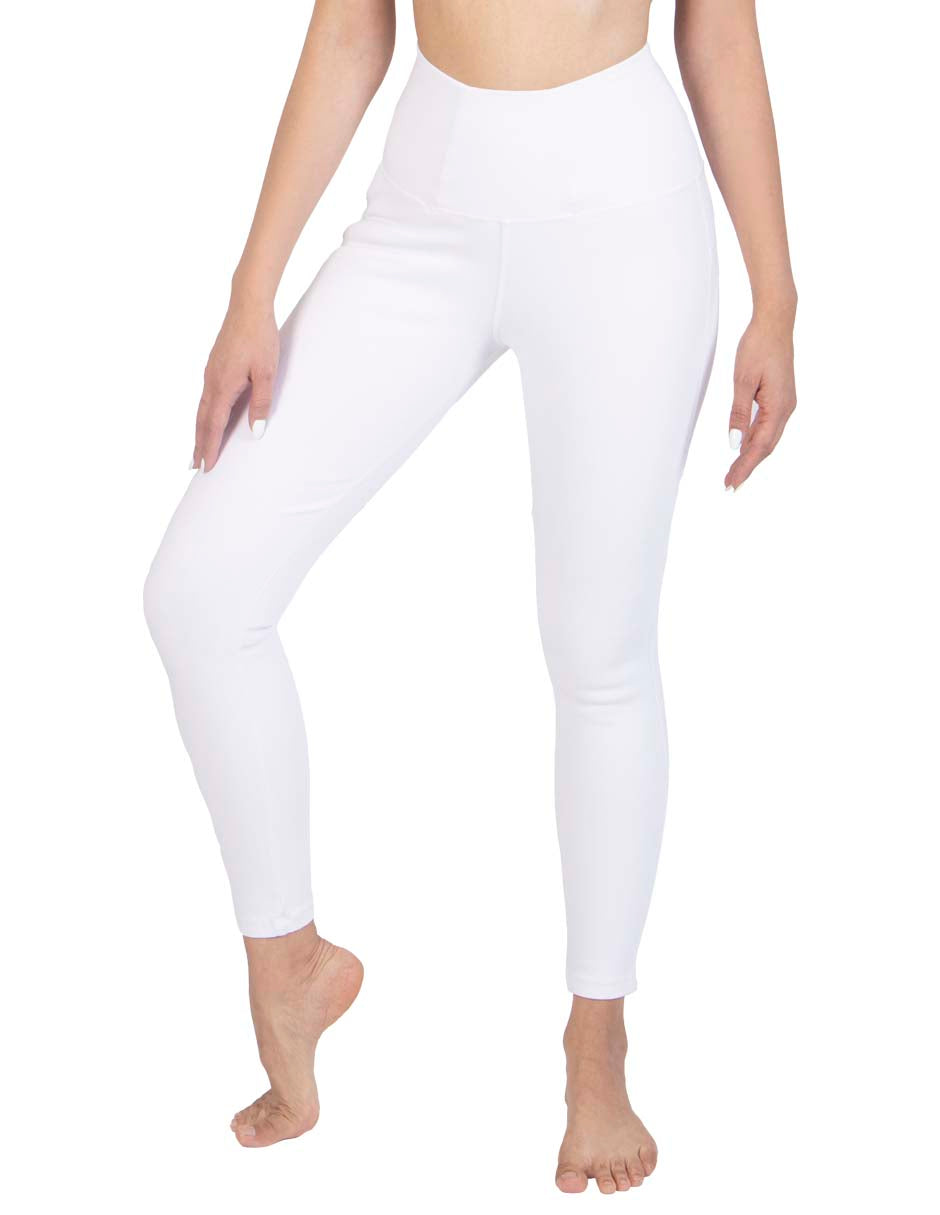 Legging Stretch Control Algodón Premium Blanco