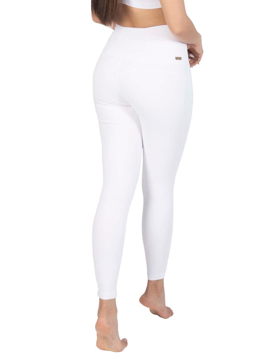 Legging Stretch Control Algodón Premium Blanco