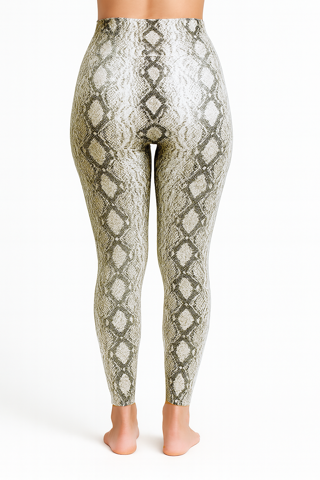 Legging estampado de Vibora Afelpado Sepia