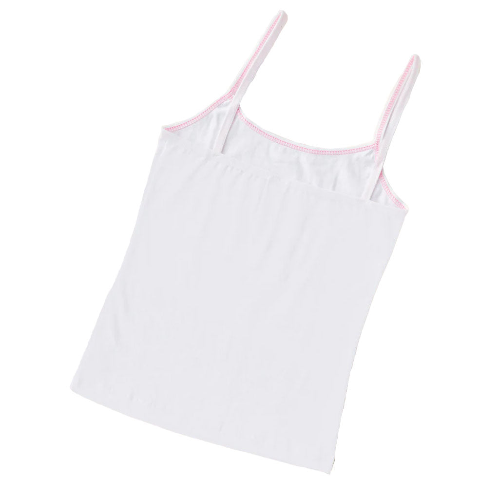 Camiseta De Tirantes Niña Algodón Pima