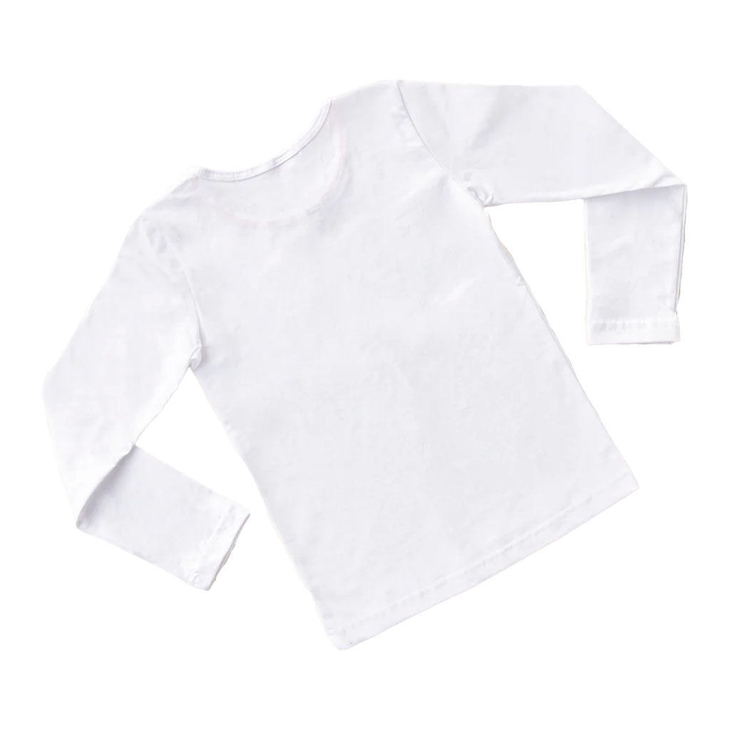 Camiseta Manga Larga Algodón Pima Niña