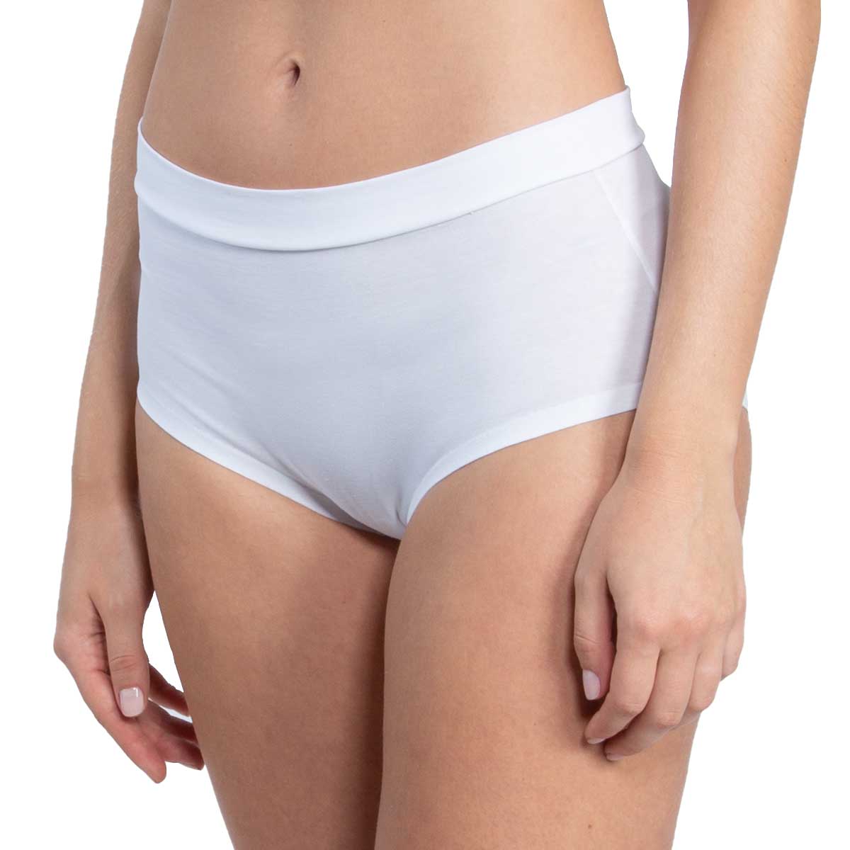 Panty Clásica Seren Algodón Pima PADPIM12 Blanco