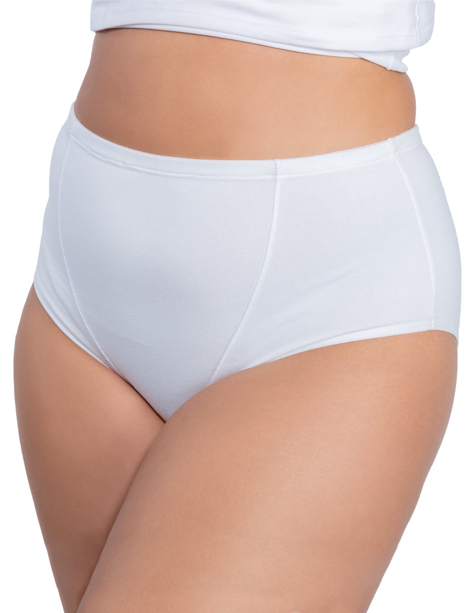 Panty Clásica Completa Xanthe PCX02 Blanco