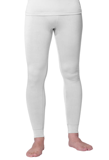 Pantalón Térmico Afelpado Caballero Blanco